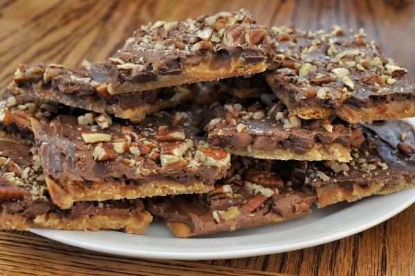 Receita de quadradinhos de avelã, chocolate e mel