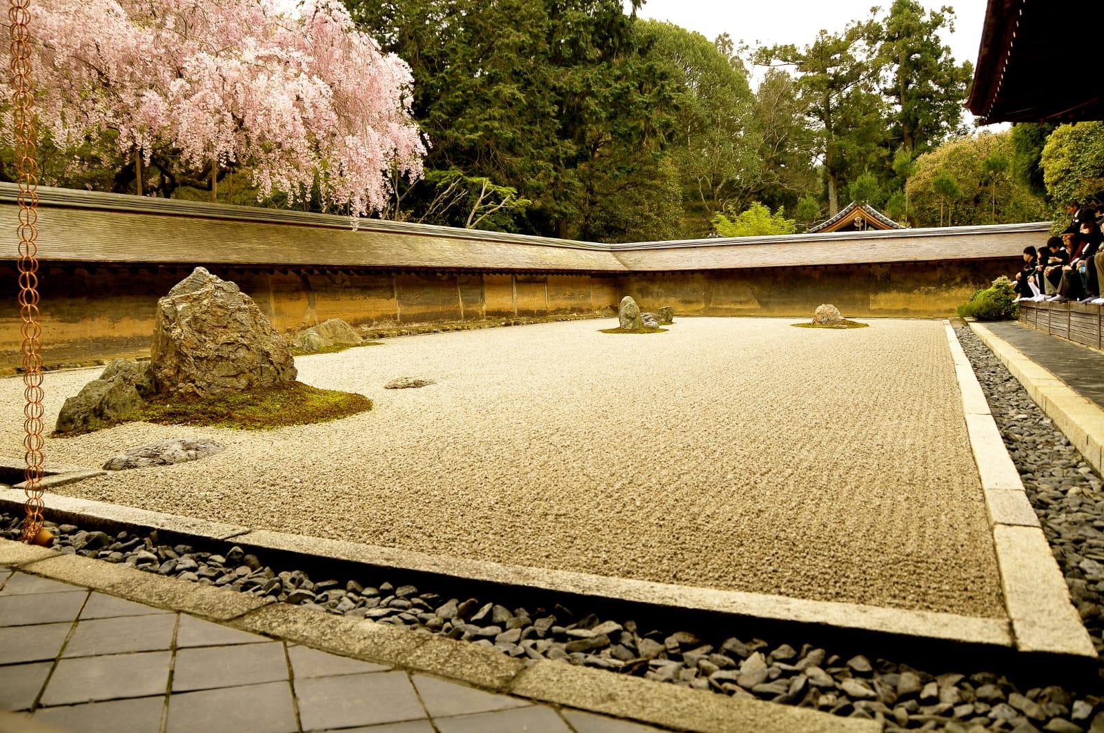 Jardim Zen de Ryoanji e culinária zen-budista: uma experiência no Japão